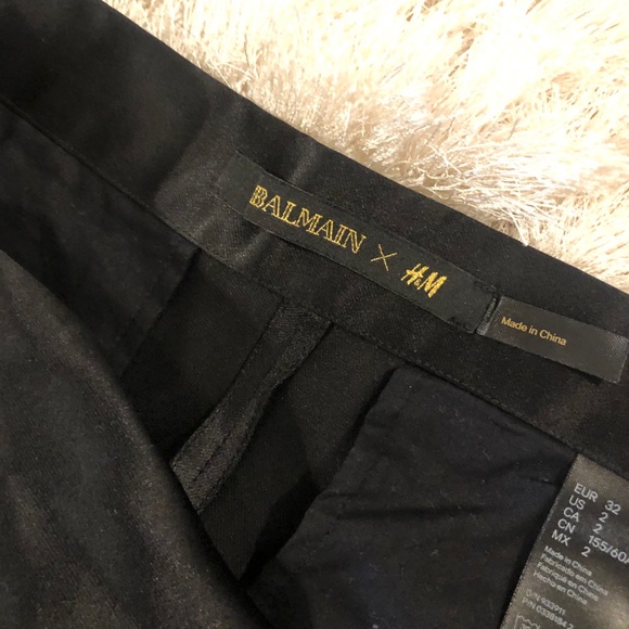 Silk Trousers Balmain x H&M - Picture 2 of 5
